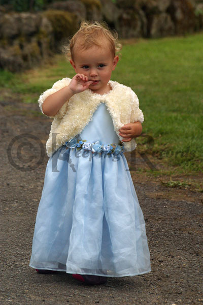 Shy bridesmaid